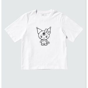 UNIQLO Hello Kitty 50th Anniversary Kuromi Tee Women's Large White